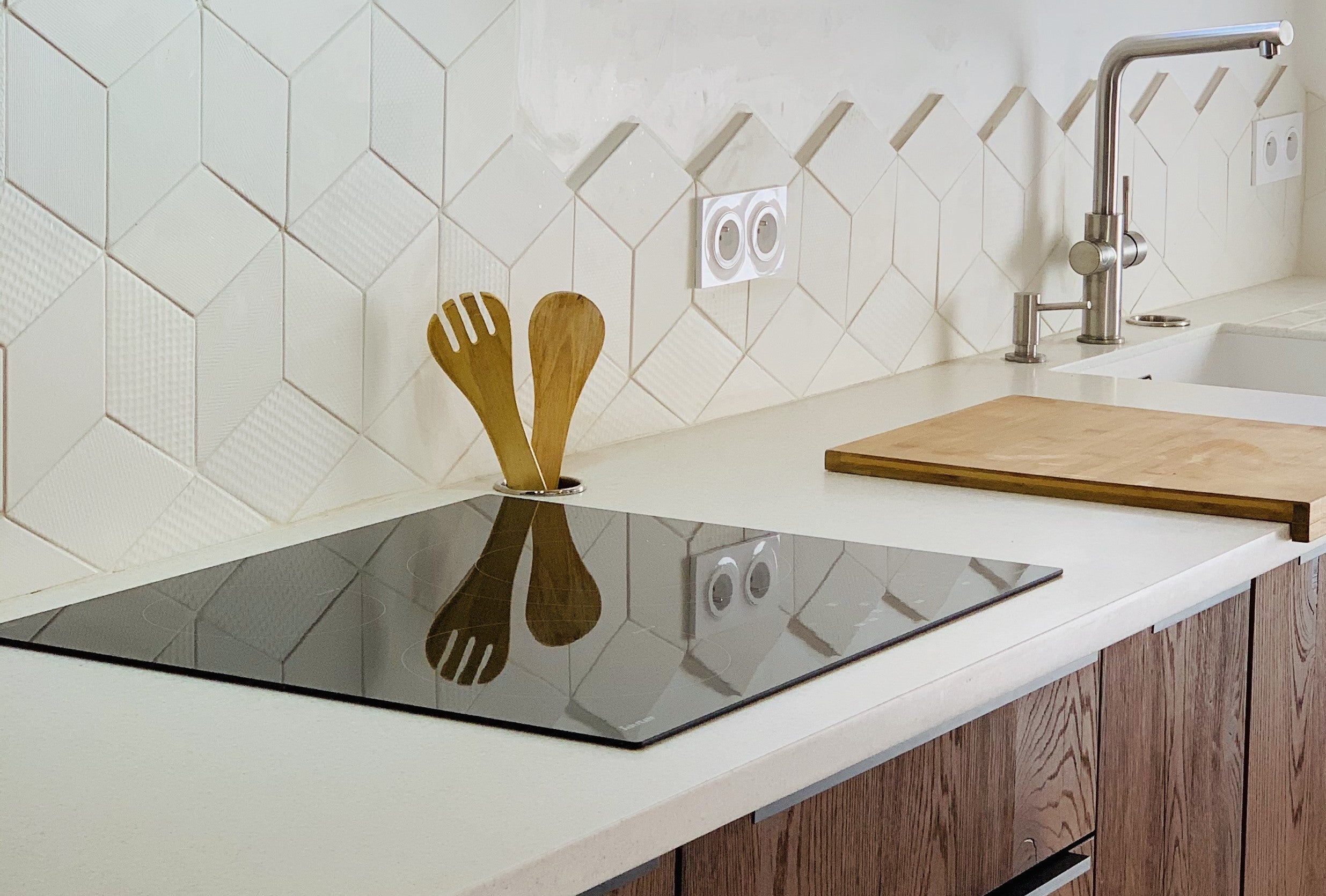 White Quartz - Arbeitsplatte