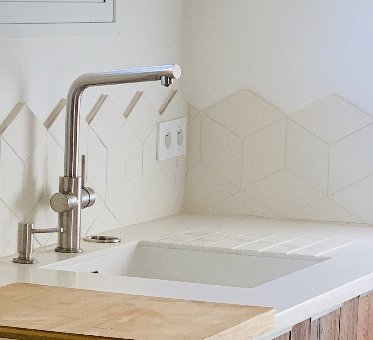 White Quartz - Arbeitsplatte