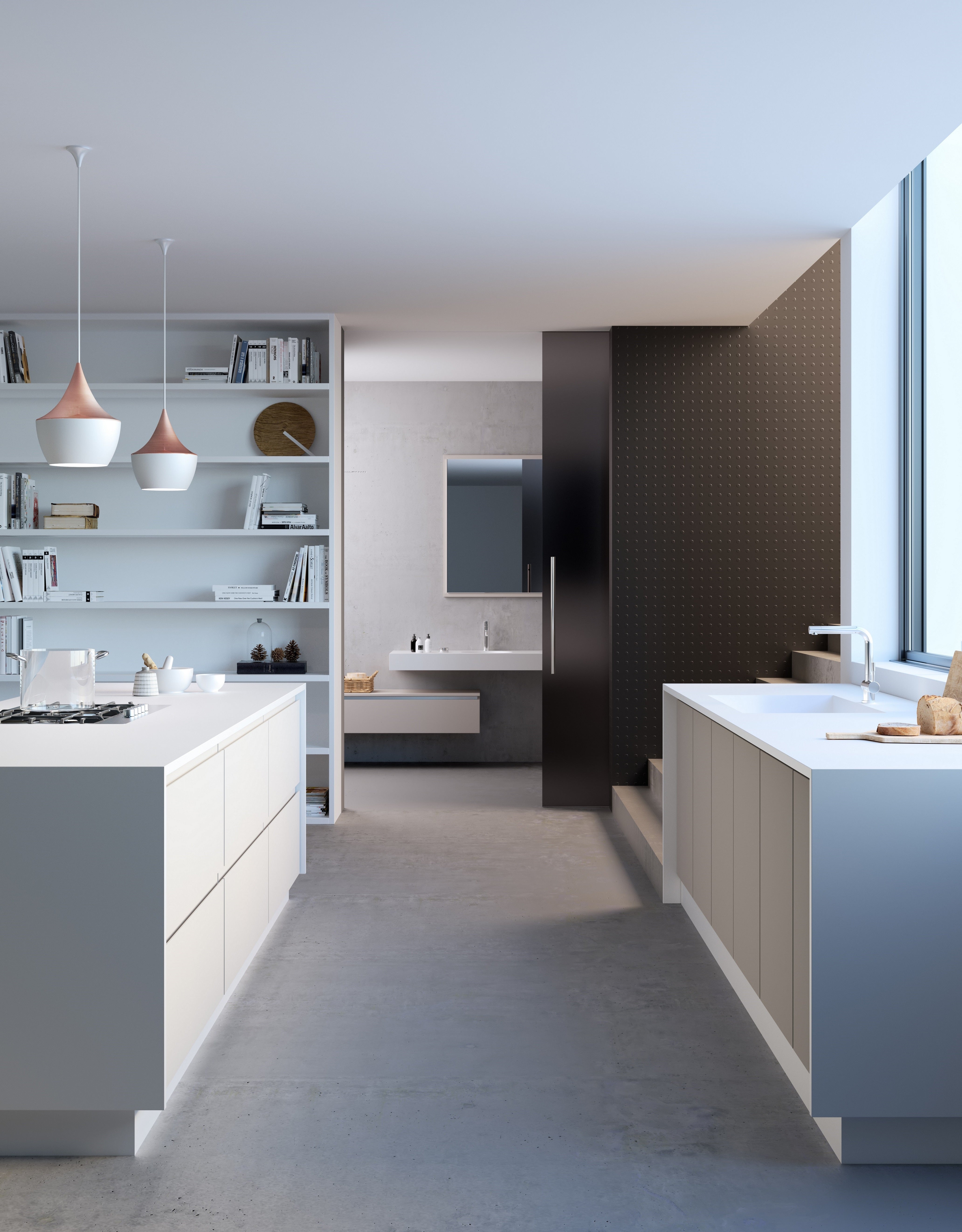 Alpine White - Arbeitsplatte