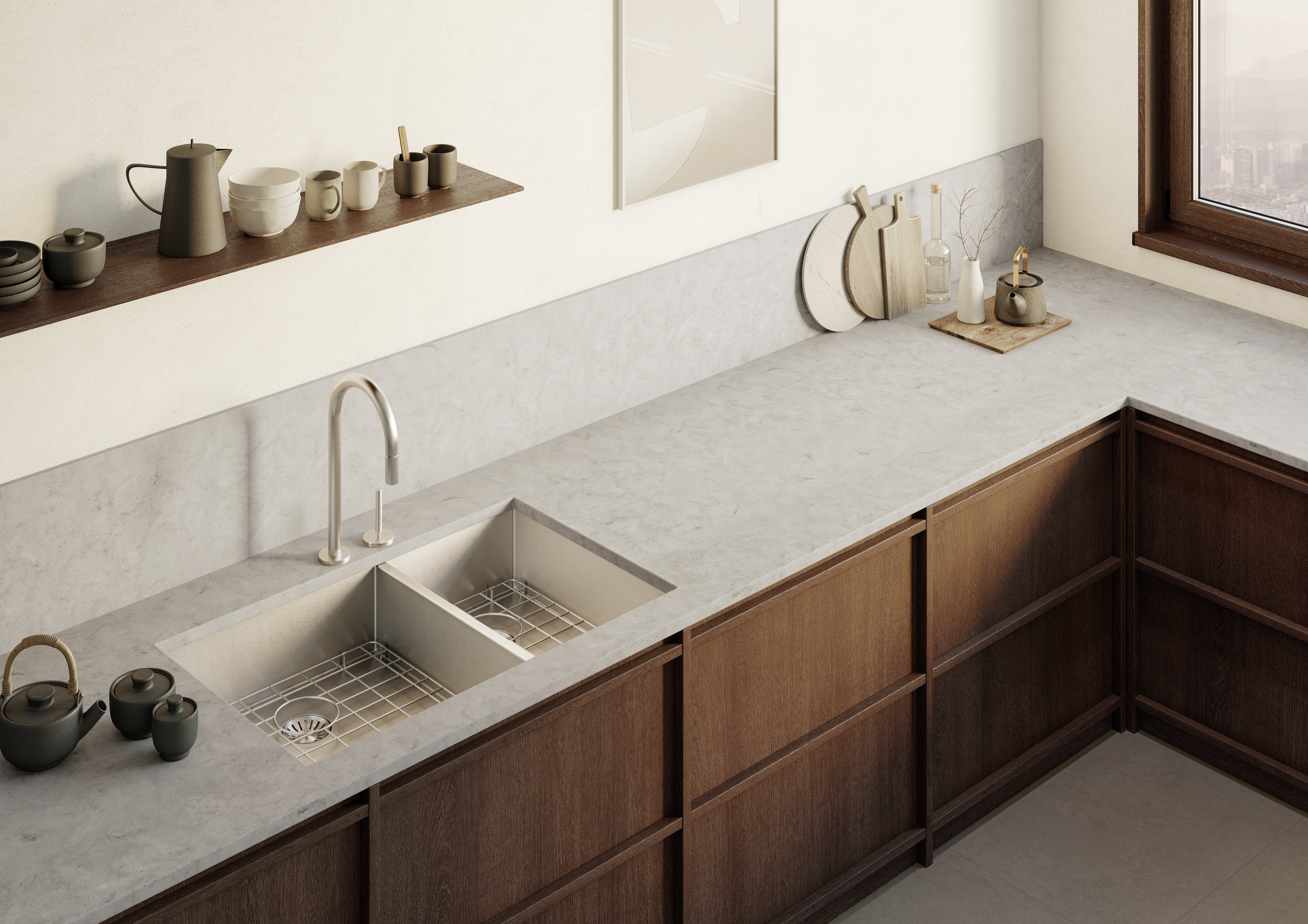 Aurora Grey - Arbeitsplatte